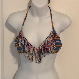 Tribal billabong swim top size small